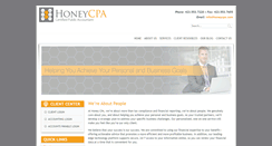 Desktop Screenshot of honeycpa.com